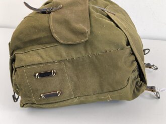 Rucksack Wehrmacht, leicht getragenes Stück mit Reichsbetriebsnummer, datiert 1944