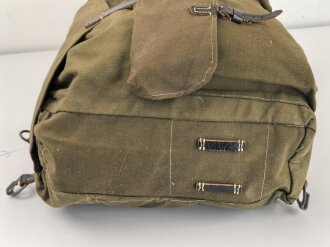 Rucksack Wehrmacht, leicht getragenes Stück mit Reichsbetriebsnummer, datiert 1944