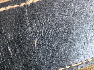 Rucksack Wehrmacht, leicht getragenes Stück mit Reichsbetriebsnummer, datiert 1944