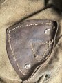 Rucksack Wehrmacht, getragenes Stück , datiert 1942. Ungewöhnliche Ausführung