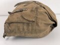Rucksack Wehrmacht, getragenes Stück , datiert 1942. Ungewöhnliche Ausführung
