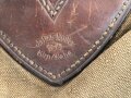 Rucksack Wehrmacht, getragenes Stück , datiert 1942. Ungewöhnliche Ausführung