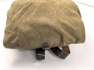 Rucksack für Angehörige der Artillerie in der Wehrmacht, wohl ungetragenes Stück,  mit Reichsbetriebsnummer