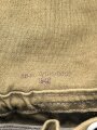 Rucksack für Angehörige der Artillerie in der Wehrmacht, getragenes Stück,  datiert 1944