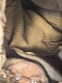 Rucksack für Angehörige der Artillerie in der Wehrmacht, getragenes Stück,  Hersteller aus Bietigheim Württemberg