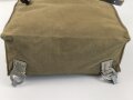 Rucksack für Angehörige der Artillerie in der Wehrmacht, wohl ungetragenes Stück,  mit Reichsbetriebsnummer