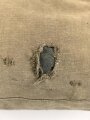 Kleidersack 31 für Angehörige der Wehrmacht. Stark getragenes Stück, leicht modifiziert