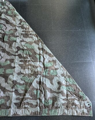Zeltbahn 31 Wehrmacht. Farbfrisches Stück in gutem Gesamtzustand, mit Reichsbetriebsnummer