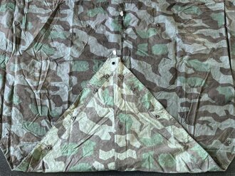Zeltbahn 31 Wehrmacht. Farbfrisches Stück in gutem Gesamtzustand, mit Reichsbetriebsnummer