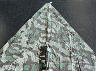 Zeltbahn 31 Wehrmacht. Farbfrisches Stück in gutem Gesamtzustand, mit Reichsbetriebsnummer