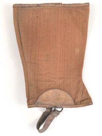 Reichsmarine, Paar Gamaschen Baugleich kaiserliche Marine, Kammerstücke des Beschaffungsamtes Kiel 1923