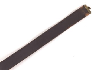 Brauner Koppelriemen für Angehörige von Parteiverbänden. Gesamtlänge 120cm