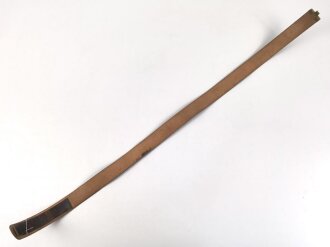 Brauner Koppelriemen für Angehörige von Parteiverbänden. Gesamtlänge 120cm