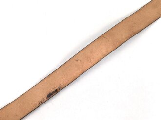 Brauner Koppelriemen für Angehörige von Parteiverbänden. Gesamtlänge 120cm
