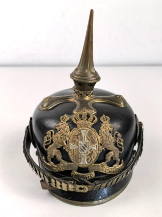 Bayern, Pickelhaube für einen Reserveoffizier der...