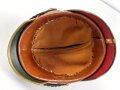 Bayern, Pickelhaube für einen Reserveoffizier der Chevaulegers. In allen Teilen original und zusammengehörig, Doppellöcher, vermutlich beim ändern vom Offizier zum Reserveoffiziersemblem.