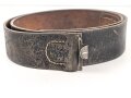Koppelriemen für Mannschaften der Wehrmacht. Eiserner Gegenhalt, Gesamtlänge 111cm