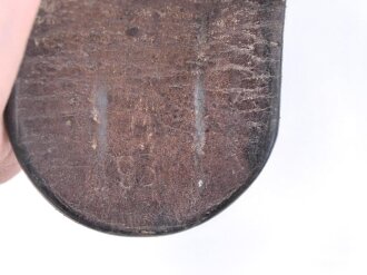 Koppelriemen für Mannschaften der Wehrmacht. Eiserner Gegenhalt, Gesamtlänge 98cm