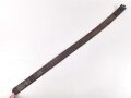Koppelriemen für Mannschaften der Wehrmacht. Eiserner Gegenhalt, Gesamtlänge 98cm