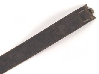 Koppelriemen für Mannschaften der Wehrmacht. Eiserner Gegenhalt, Gesamtlänge 92cm