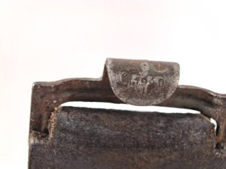 Koppelriemen für Mannschaften der Wehrmacht. Eiserner Gegenhalt, Gesamtlänge 97cm