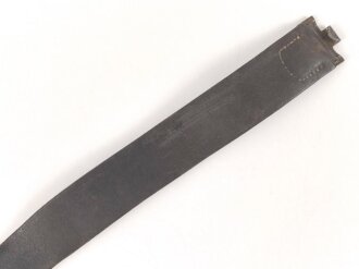 Koppelriemen für Mannschaften der Wehrmacht. Eiserner Gegenhalt, Gesamtlänge 97cm