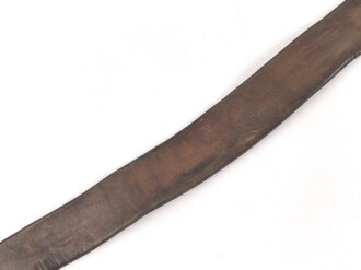 Koppelriemen für Mannschaften der Wehrmacht. Eiserner Gegenhalt, Gesamtlänge 97cm