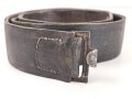 Koppelriemen für Mannschaften der Wehrmacht. Eiserner Gegenhalt, Gesamtlänge 97cm