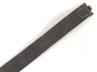 Luftschutz,  Koppelriemen für Mannschaften . Eiserner Gegenhalt,datiert 1941, Luftschutz Abnahme. Gesamtlänge 96cm