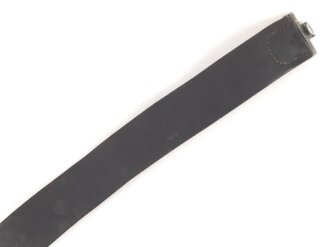 Koppelriemen für Mannschaften der Wehrmacht. Leichtmetall Gegenhalt, datiert 1935, Kammerstück I.R. 7. Gesamtlänge 94cm