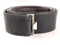 Koppelriemen für Mannschaften der Wehrmacht. Leichtmetall Gegenhalt, datiert 1935, Kammerstück I.R. 7. Gesamtlänge 94cm