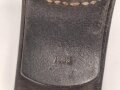 Koppelriemen für Mannschaften der Wehrmacht. Leichtmetall Gegenhalt, datiert 1935, Kammerstück I.R. 7. Gesamtlänge 94cm