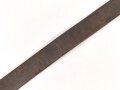 Koppelriemen für Mannschaften der Wehrmacht. Eiserner Gegenhalt, späte Ausführung. Gesamtlänge 115cm