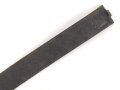 Koppelriemen für Mannschaften der Wehrmacht. Eiserner Gegenhalt, späte Ausführung. Gesamtlänge 89cm