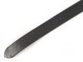 Zweidornkoppel für Führer bzw. Offiziere. Geschwärztes Leder, Höhe 50mm, Gesamtlänge 135cm