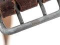 Zweidornkoppel für Führer von Parteiverbänden. Braunes Leder, Höhe 44mm, die Schließe und der Riemen mit RZM Markierung.  Gesamtlänge 107cm