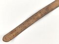 Zweidornkoppel für Führer von Parteiverbänden. Braunes Leder, Höhe 45mm, die Schließe  und der Riemen mit RZM Markierung.  Gesamtlänge 114cm