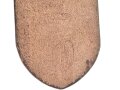 Zweidornkoppel für Generale des Heeres. Ungeschwärztes Leder, in 45mm Höhe, die Schliesse vergoldet. Gesamtlänge 111cm