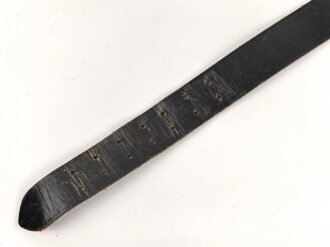 Deutschland nach 1945, Zweidornkoppel für Offiziere zum Beispiel des Bundesgrenzschutz. Höhe 45mm, Gesamtlänge 116cm