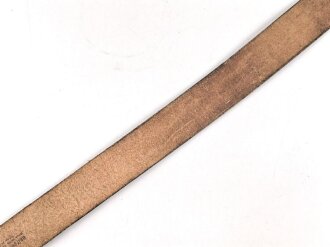 Deutschland nach 1945, Zweidornkoppel für Offiziere zum Beispiel des Bundesgrenzschutz. Höhe 45mm, Gesamtlänge 116cm