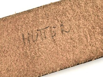 Deutschland nach 1945, Zweidornkoppel für Offiziere zum Beispiel des Bundesgrenzschutz. Höhe 45mm, Gesamtlänge 116cm