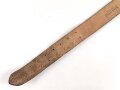 Deutschland nach 1945, Zweidornkoppel für Offiziere zum Beispiel des Bundesgrenzschutz. Höhe 45mm, Gesamtlänge 116cm