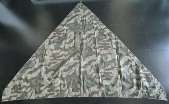 Zeltbahn 31 Wehrmacht. getragenes Stück mit Reichsbetriebsnummer