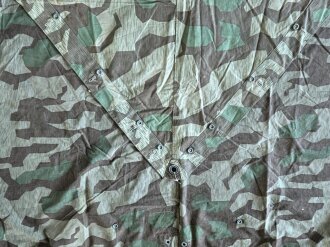 Zeltbahn 31 Wehrmacht. getragenes Stück mit Reichsbetriebsnummer
