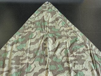 Zeltbahn 31 Wehrmacht. getragenes Stück mit Reichsbetriebsnummer