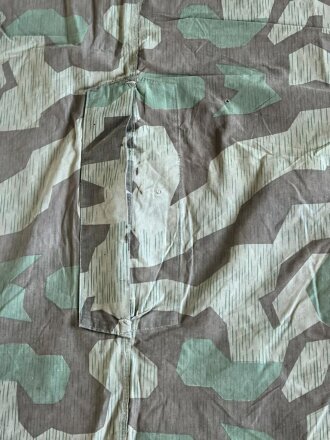 Zeltbahn 31 Wehrmacht. getragenes Stück mit Reichsbetriebsnummer