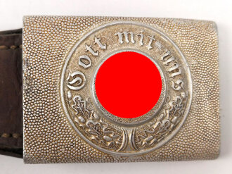Polizei III.Reich. Koppelschloss für Mannschaften und Unteroffiziere datiert 1938