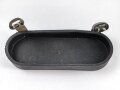 Regenschutzdeckel für Dienstglas 6 x 30 Wehrmacht. Weicher, schwarzer Gummi, sehr guter Zustand