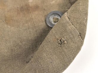 Brotbeutel  für Angehörige des Heeres. Getragenes Stück , mit Reichsbetriebsnummer