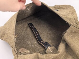 Brotbeutel  für Angehörige des Heeres. Getragenes Stück , mit Reichsbetriebsnummer